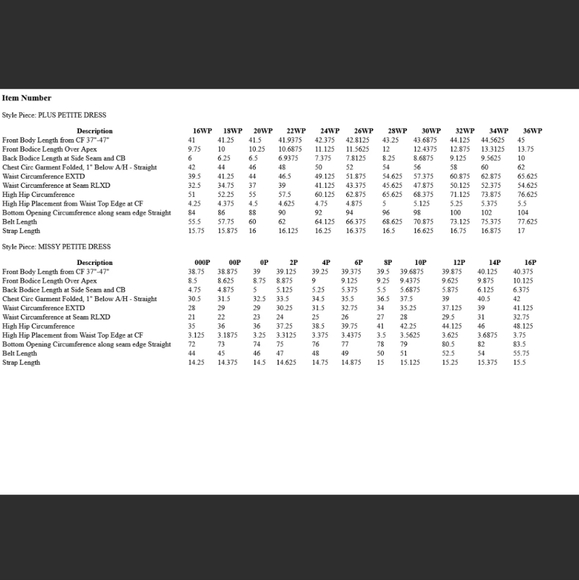 All Worthy Hunter McGrady Black Petite Belted Woven Dress 36W 4X 5X 6X LOOK - Picture 8 of 8